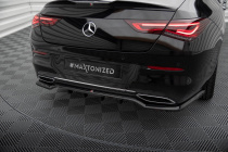 Mercedes-Benz CLA Coupe C118 2019+ Bakre Splitter / Diffuser med Splitters Maxton Design